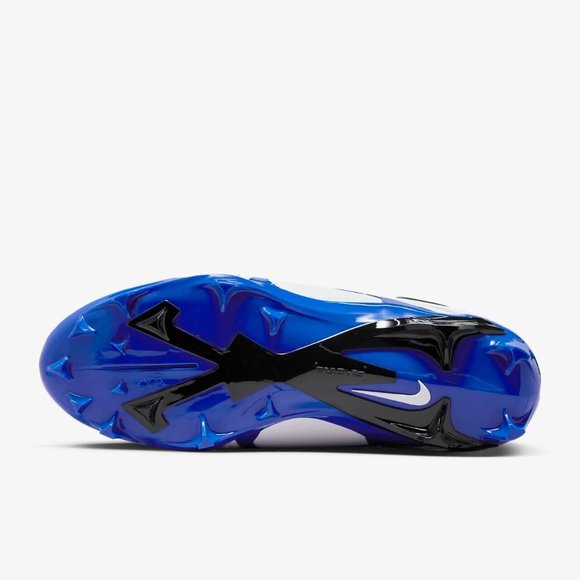 Nike Alpha Menace Pro 3 Mid Men Football Shoe White Blue CT6649-101 NEW Sz 10.5 main image 6